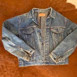 LEVI’S Classic men’s flannel lined denim jacket